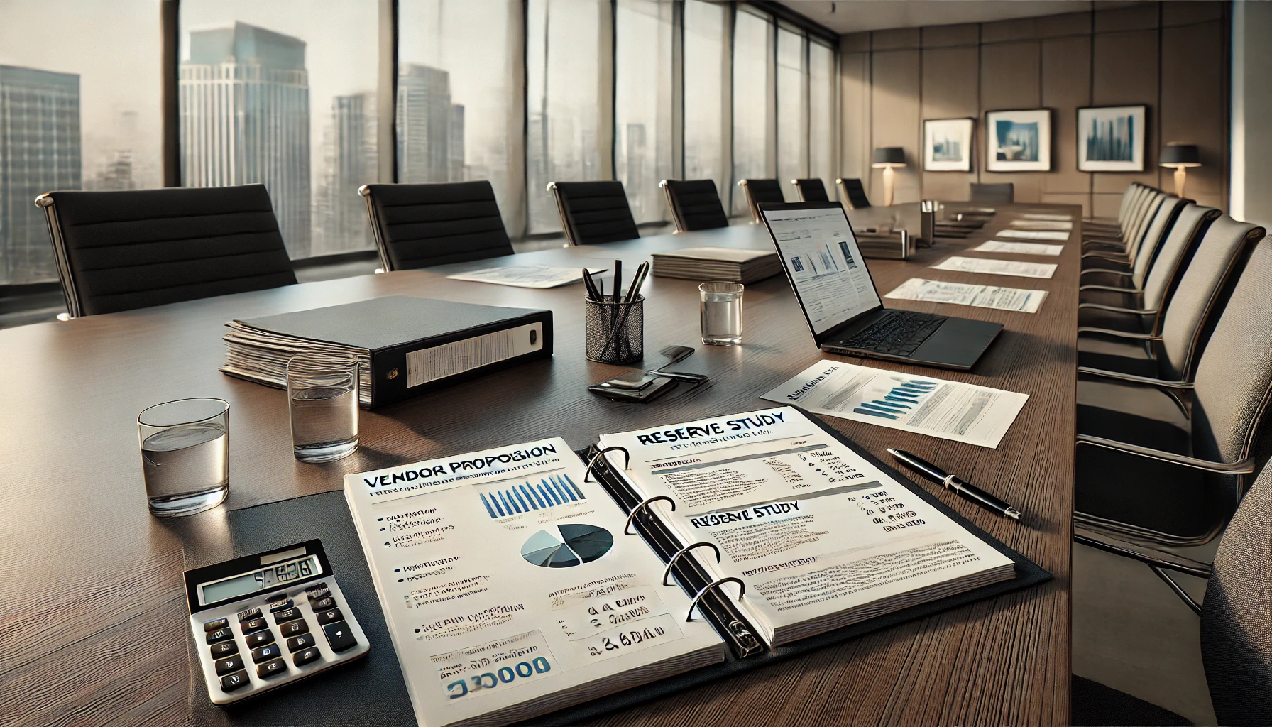 ReserveShield HOA procurement review and reserve fund consulting boardroom